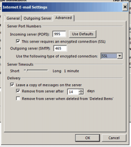 Advanced Setting